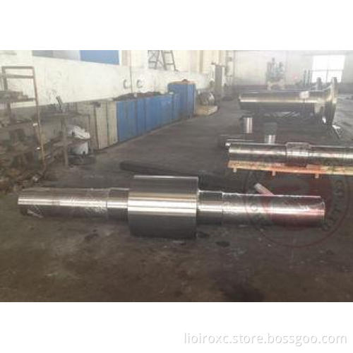 100 Ton Wheel Shaft Open Die Free Forging Mining Machinery